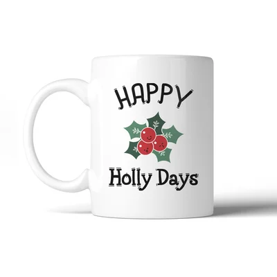Maysville Happy Holly Days Coffee Mug