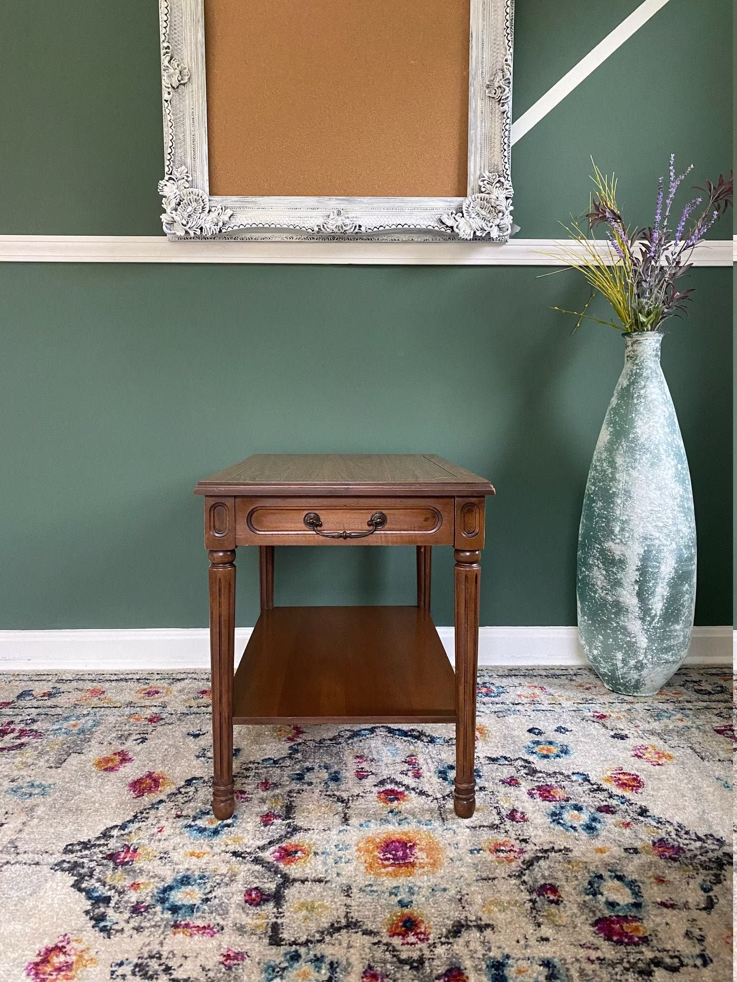 Mid-Century Modern Mersman End Table With Drawer