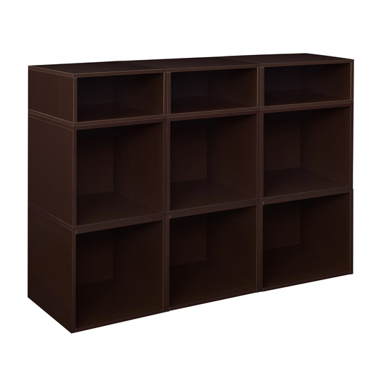 Noble Connect Storage Set- 6 Full Cubes/3 Half Cubes- Truffle