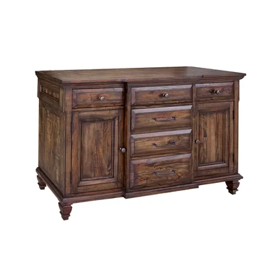 Dolman 56.5" Wide 6 Drawer Sideboard
