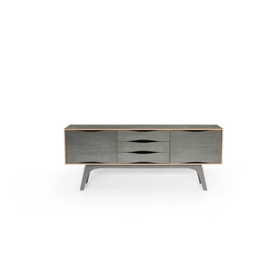 Eli 82.6'' Wide 3 Drawer Sideboard