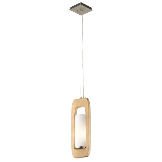 Kichler Lighting Passport Collection 1-light Brushed Nickel Mini Pendant