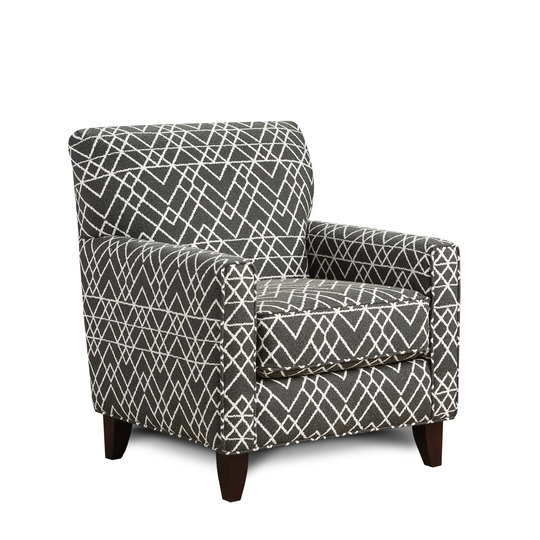 Hyphen Black Onyx Accent Chair