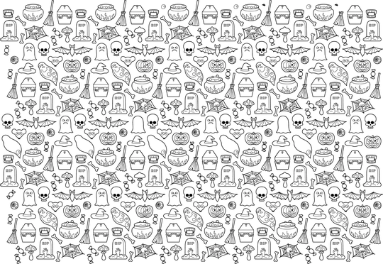 Big Coloring Sheet For Kids, Huge Sheets, 30" X 44" Sheet, Halloween Coloring, Homeschool Drawing, Craft