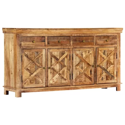 Pattonsburg 62.99" Wide 4 Drawer Mango Wood Sideboard