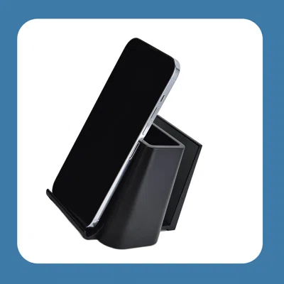 Pen Holder For Desk, Mulfunctional Desktop Organizer Office Storage Rack Middle Bucket Design For Office Classroom, Apartment(Black)