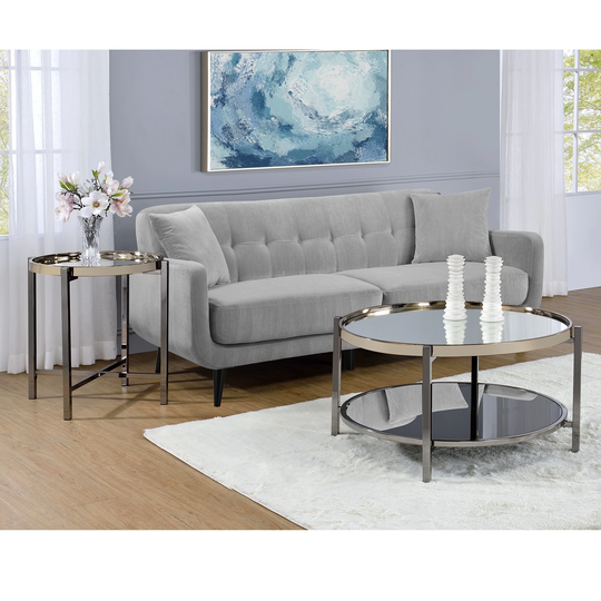 Picket House Furnishings Monaco 2PC Occasional Set-Coffee Table & End Table