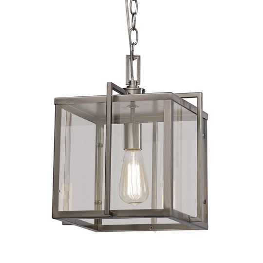 Giuseppe Imports 10211 BN One Light Pendant Eastwood II Brushed Nick - Exact Size