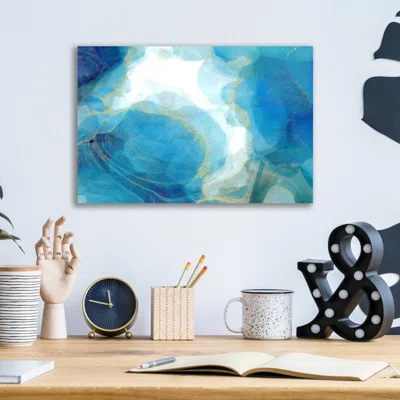Partly Cloudy by Delores Naskrent - Unframed Painting
