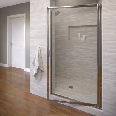 Sopora 27.75" W x 70.5" H Framed Shower Door
