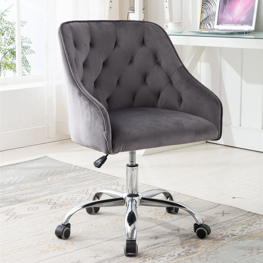 Swivel Shell Chair Modern Leisure office Chair - N/A