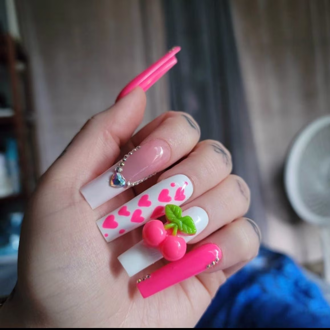 Pink Cherry Kawaii