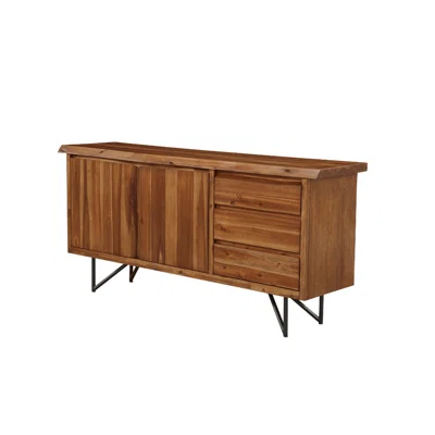 Boulder Creek Solid Acacia Sideboard