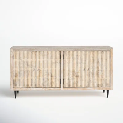 Corsica 69" Wide Mango Wood Sideboard