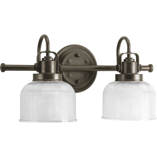 Progress Lighting Bronze Archie Collection 2-light Venetian Bronze Bath Light - N/A