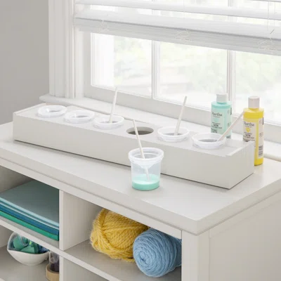 Martha Stewart Crafting Kids Tray with Paint Cups