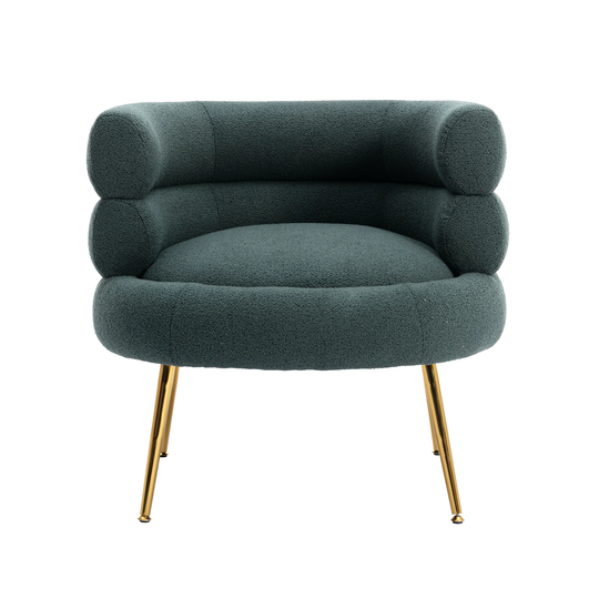 Polyester Fabric Leisure Chair Tufted Accent Chair