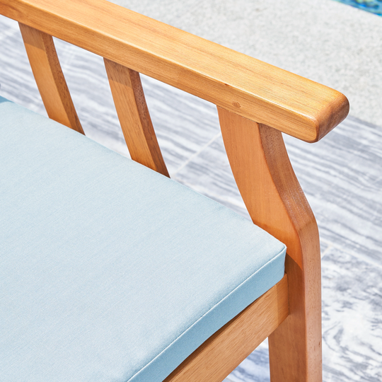 Outdoor Eucalyptus Wooden Dining Chair