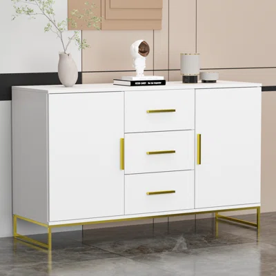 Doresa 47.2'' Wide 3 Drawer Sideboard