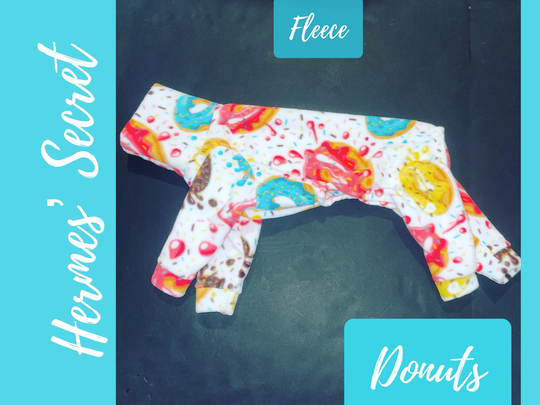 Hermes' Secret Donuts Fleece Jammies