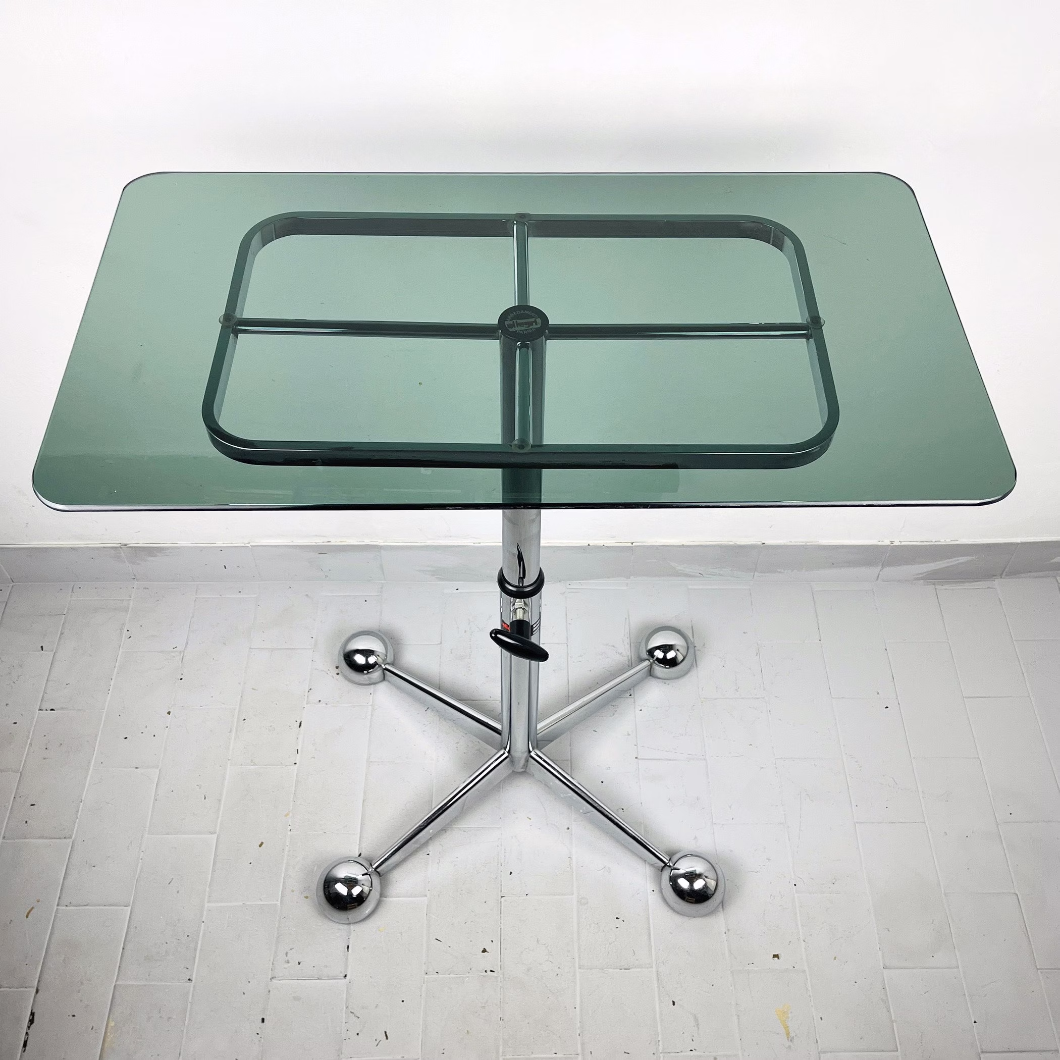 Mid-Cenury Coffee Table By Allegri Arredamenti Parma Italy 1970S Vintage Bar Space Age Trolley