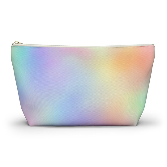 Pastel Tie Dye Pouch, Cosmetic Bag, Pencil Case