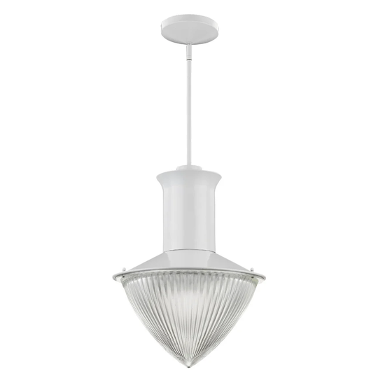 Skylar 1-light White Pendant
