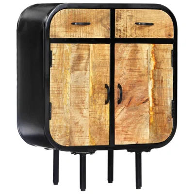 Elara 23.6" Wide 2 Drawer Mango Wood Server