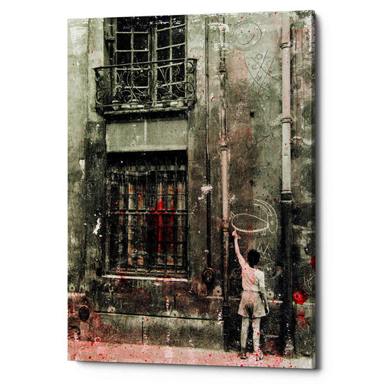 Epic Graffiti 'First Graffiti' by DB Waterman, Canvas Wall Art