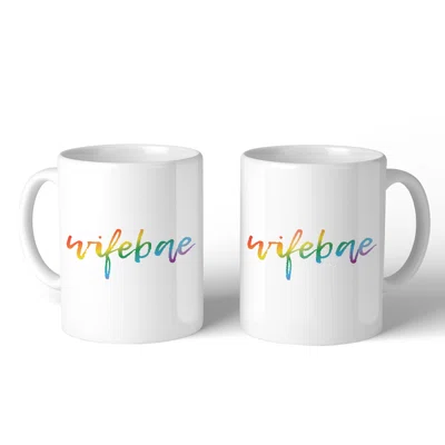 Holt Wifebae Matching Couple Coffee Mug