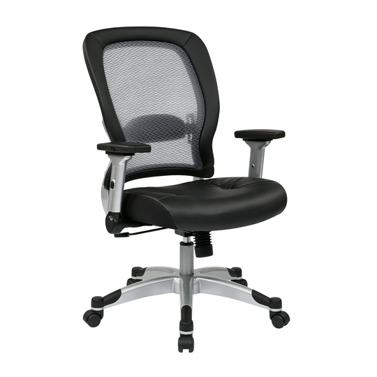 Professional Light Bonded Leather Seat Office Chair