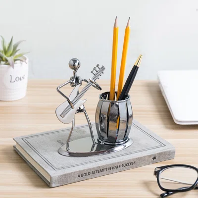 Cyion Guitar Rocker Pen Holder