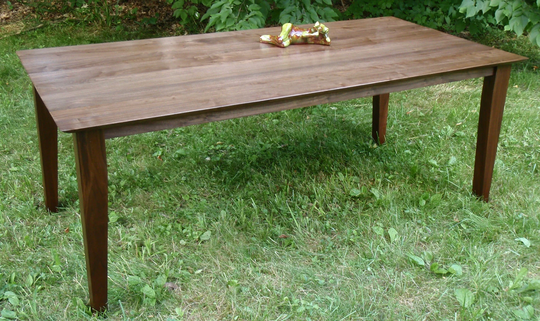 Handsome Walnut Parson's Table