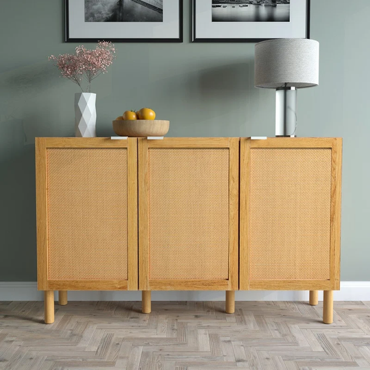 Orre 3 Door Cabinet -Brown