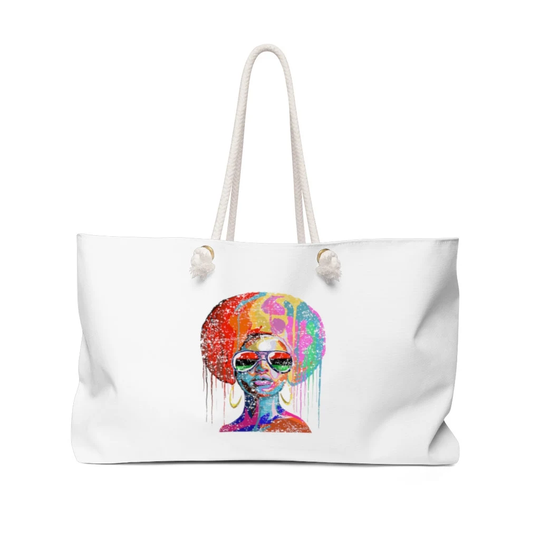 Black Pride Weekender Bag /Beach /Lgbtq /Black Queen/Art Melanin