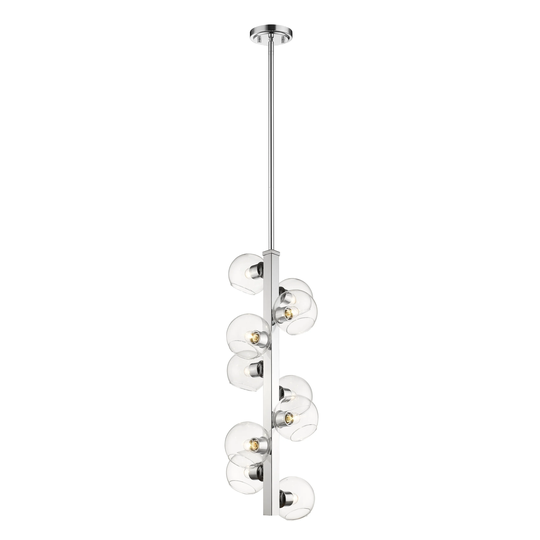 Avery Home Lighting Marquee Chrome 10-light Pendant