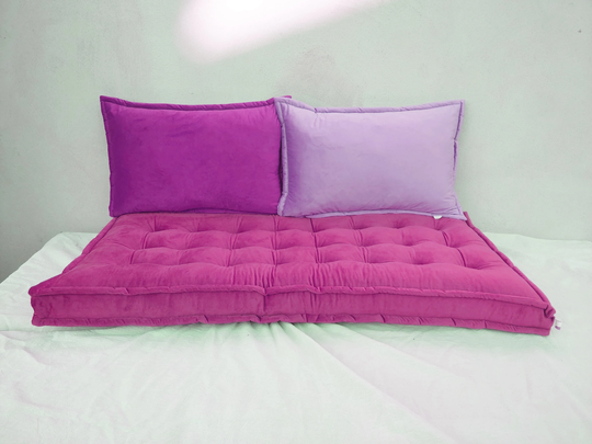 Floor Cushion, Sofa, Bench Cushion, Daybe Cushion Window Seat, Japan Futon Velvet Japanese Futon, Modular Floor Pillow