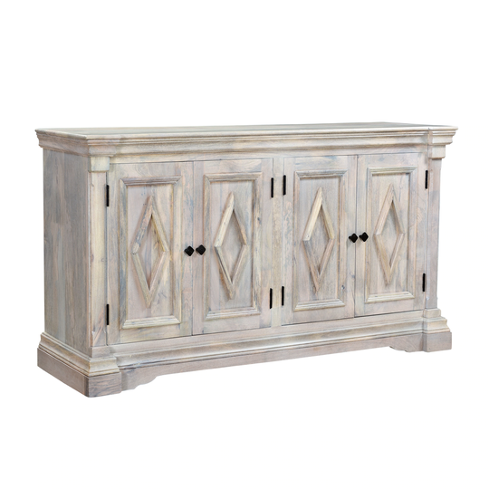 Adeline 4-Door Diamond Sideboard