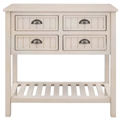 Cambridge Series Buffet Sideboard Console Table With Bottom Shelf