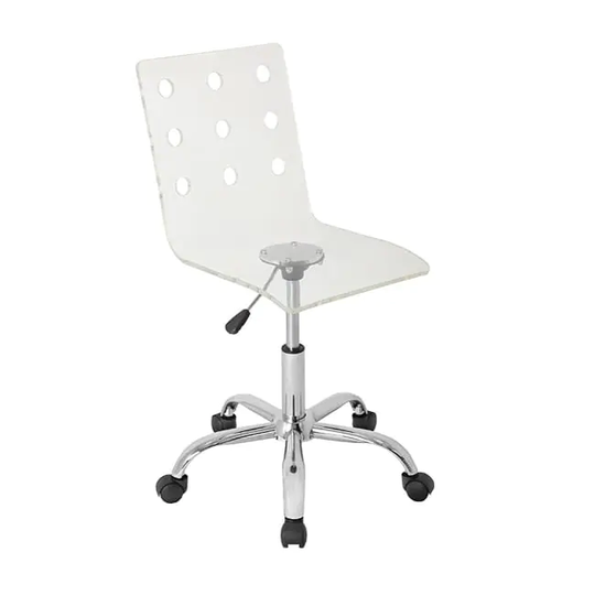 LumiSource Swiss Clear Acrylic Task Chair
