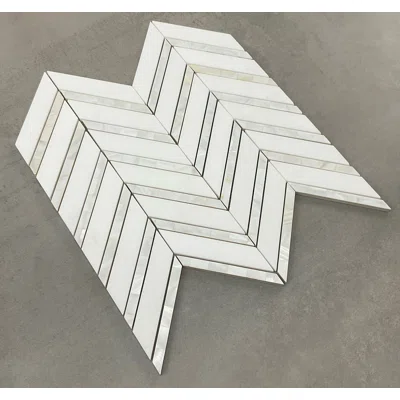 Chervon Natural Stone Mosaic Floor Tile