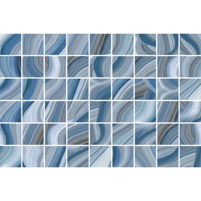 Modena Rio 2" x 2" Glass Mosaic Wall & Floor Tile