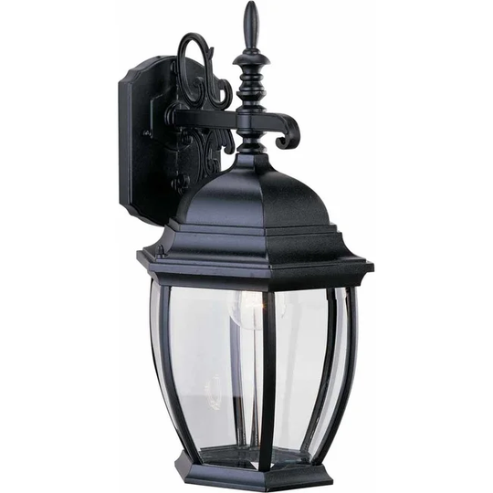 Volume Lighting 1 Light 18" Height Outdoor Wall Sconce with Clear
