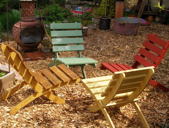 Comfy Firepit Chairs - Choice Of 8 Colors Outdoor Furniture Fire Pit, Garden, Deck Laughing Creek