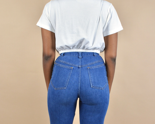 Sears Size 24 High Rise 70S Denim Pants