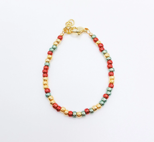 Christmas Sprinkle - Toddler Bracelet - Baby Bracelet For Girls - Jewelry