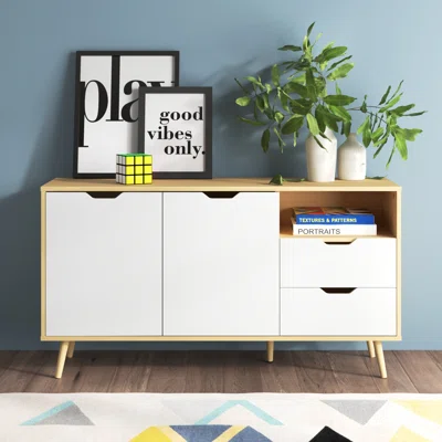 Avel 55.25" Wide 2 Drawer Sideboard