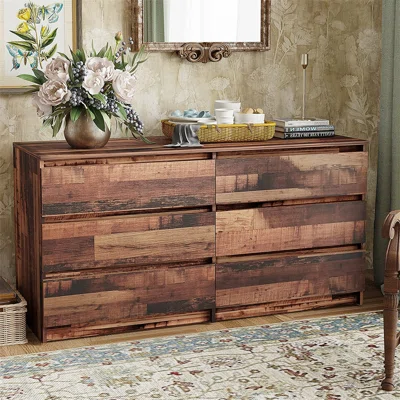 Southwark 55" Wide 6 Drawer Sideboard