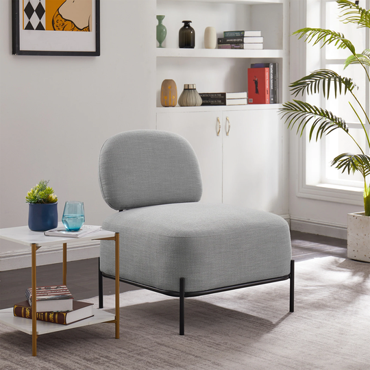 Metal Leg Side Chair
