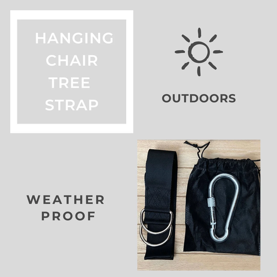 Outdoor Hammock Chair Strap, Hammock Hanging Kit, Installation Hardware, Hanging Swing Mount, Tree Hardware